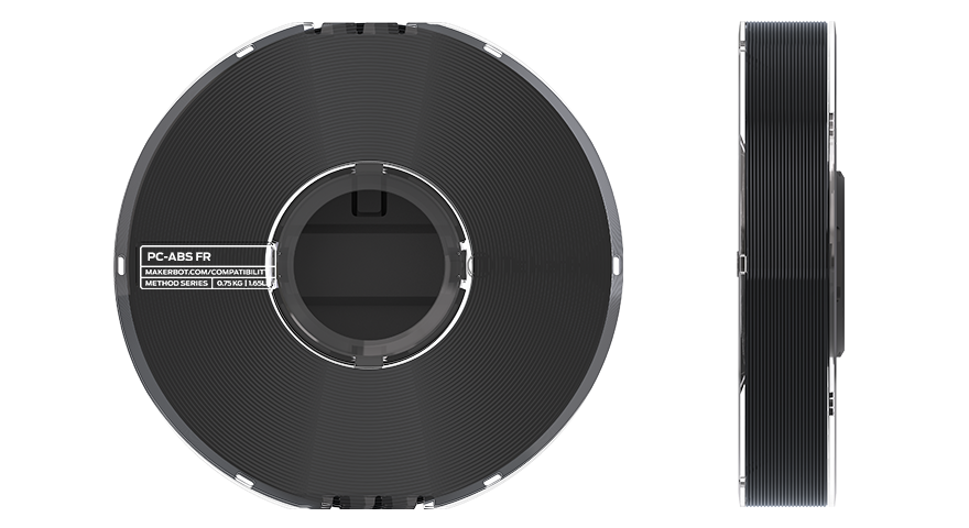 MakerBot METHOD X PC-ABS FR Filament Black (.71kg, 1.56lb)