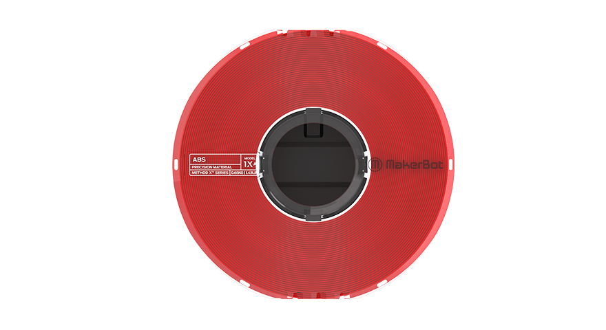 MakerBot METHOD X ABS Filament Red (.65kg, 1.43lb)