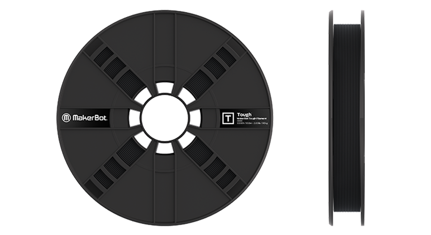 MakerBot Tough Filament Onyx Black Large (.9kg, 2lb)